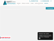 Tablet Screenshot of perspectiveveranda.com